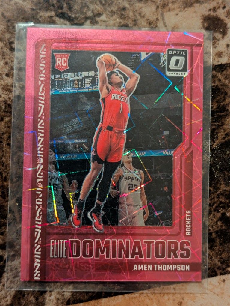 Amen Thompson NBA Rookie Card 43/79