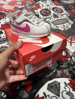 Toddler, Pink And White Cortez