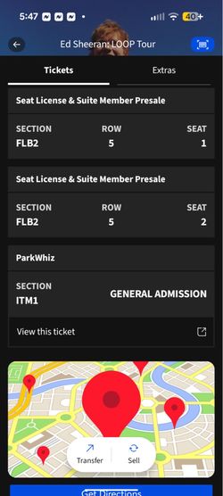 Ed Sheeran Tickets