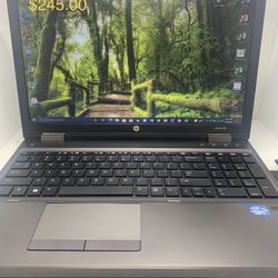 i5 ..i5…i5…HP   PROBOOK # 6570  B…. HDMI PORT…CD/ PLAYER…640 GB  HHD...8.0  GB   RAM . READY FOR CLASSES ON LINE OR WORK FROM HOME
