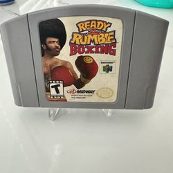 Ready 2 to Rumble Boxing Nintendo 64 N64 - Authentic Cartridge Only