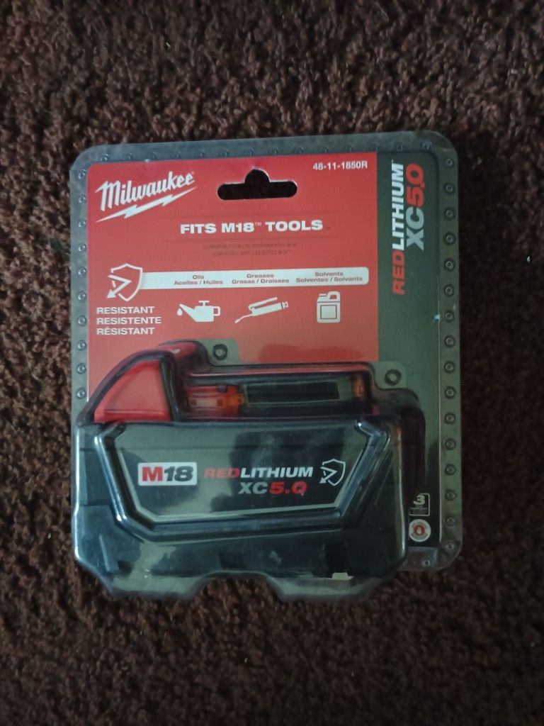 Milwaukee Battery M18 5.0