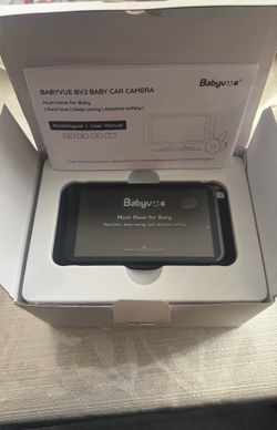 BABYVUE USB BABY CAR CAMERA PLUG-PLAY, 4.5" 1080P EASY SETUP BACKSEAT CAMERA WITH FLEXIBLE 360 ROTATION, CLEAR PICTURE REAR FACING CAR SEAT BABY MONIT