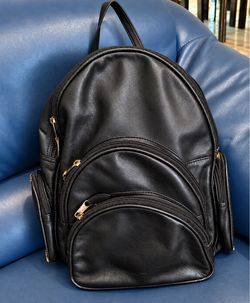 Aeronautica Militare Italian Design Genuine Leather Backpack