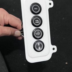Custom 3D Printed Panels With Switches