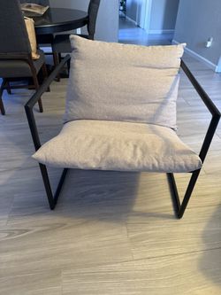 Gray Accent Chair