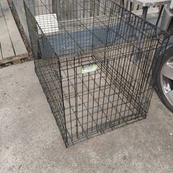Large Dog Crate No Plastic Bottom 