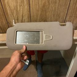 Car Passenger Sun Visor w/ Mirror