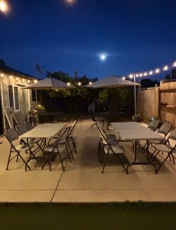 Folding Tables and Chairs Set