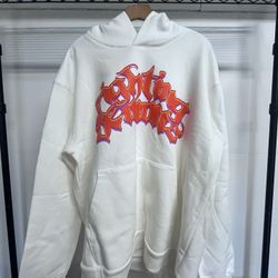Juice Wrld x Vlone Neon Sweatshirt White