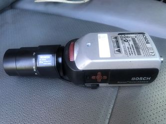 Bosch camera and lens