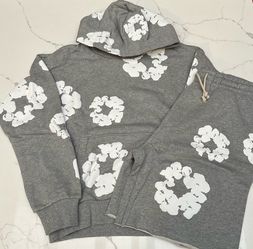 Denim Tears Grey Hoodie / Shorts Set Brand New in Packaging! All Sizes Available!