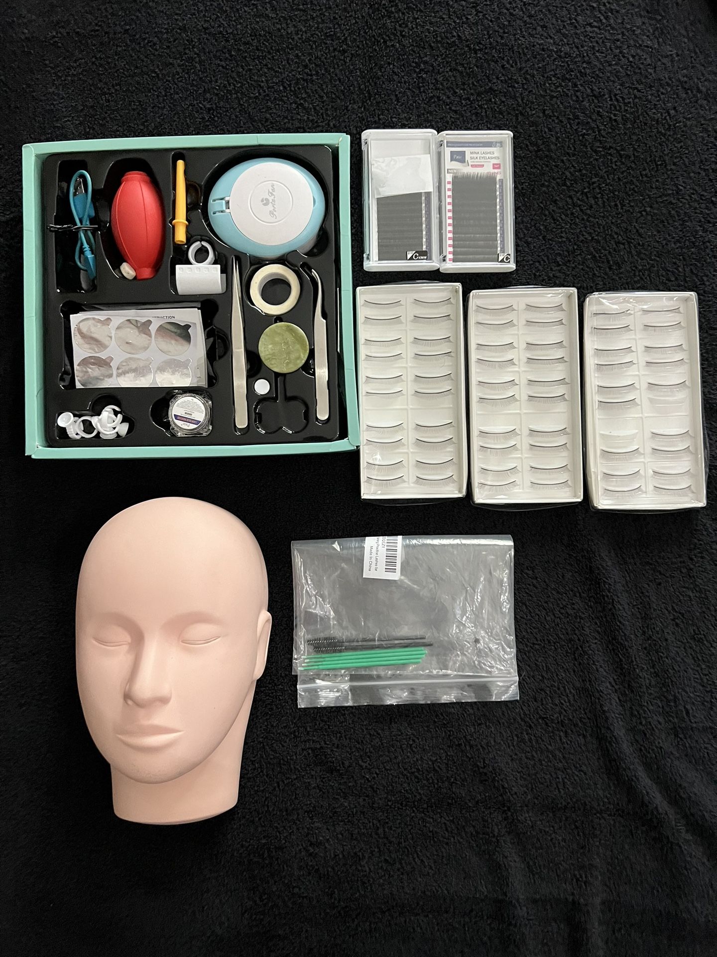 Eyelash Extension Training Kit