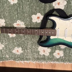 Fluorite Green Guitar 