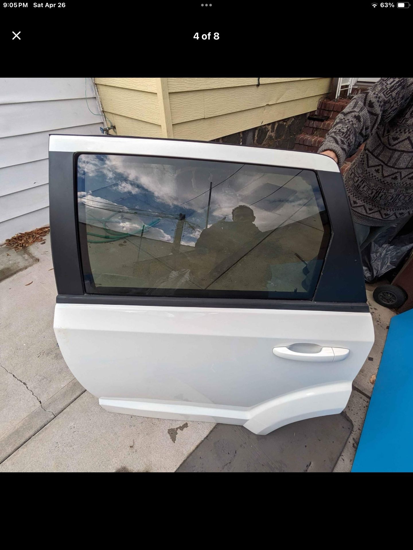 Dodge Journey 2014, 2015, 2016 Rear Passenger Door. Puerta Para Pasajero De Atras.