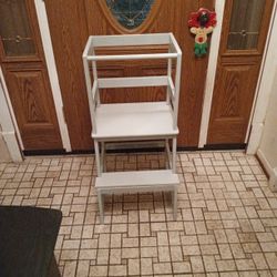 Kid's / Toddler Step Stool Light Grey 