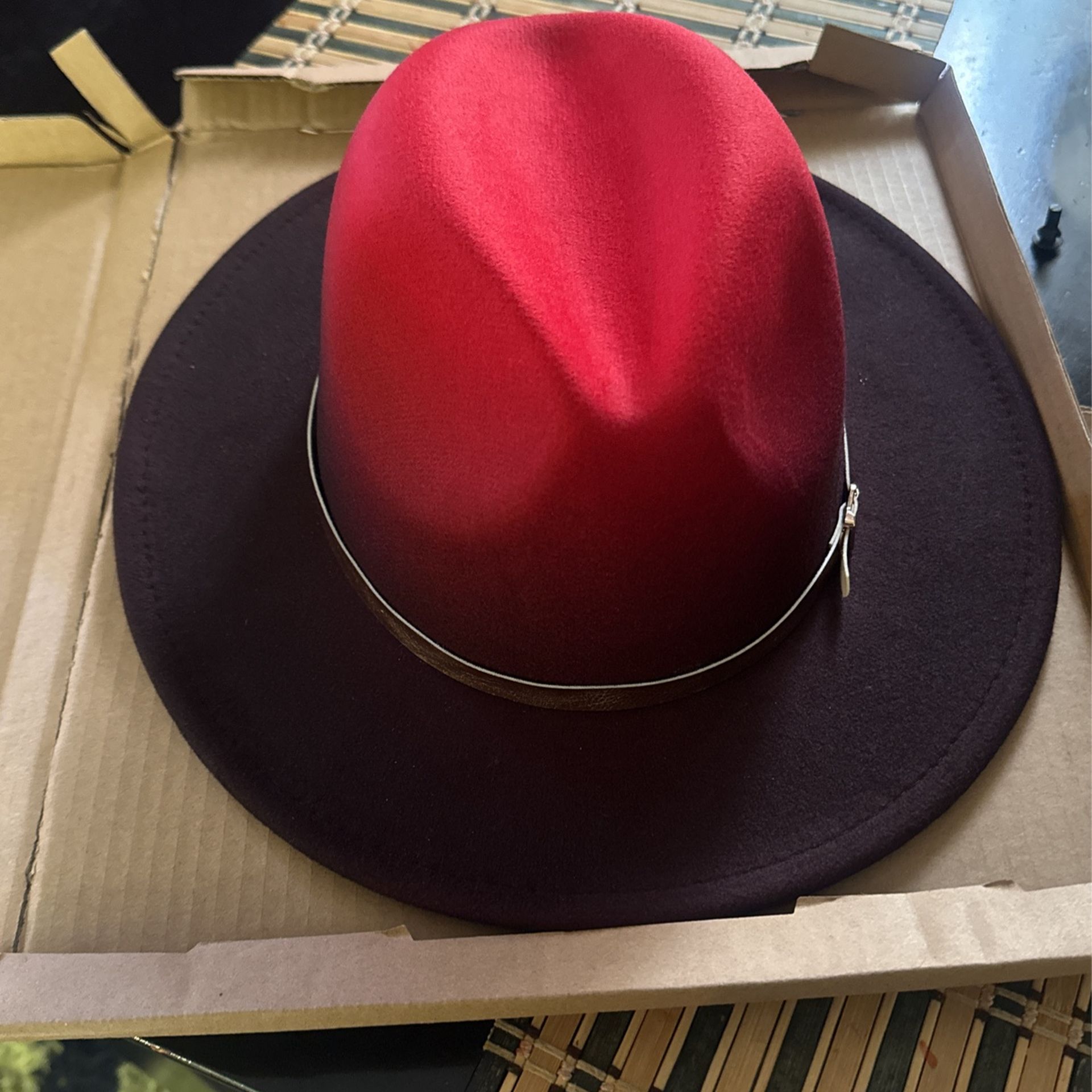 Fedora Hat (red)