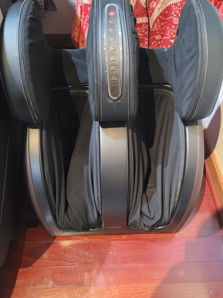 Brookstone TheraSqueeze Pro Foot, Calf Amd Thigh Massager