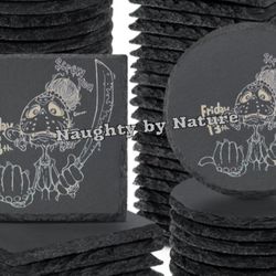 Friday 13th Feral Crazy Woman Coaster