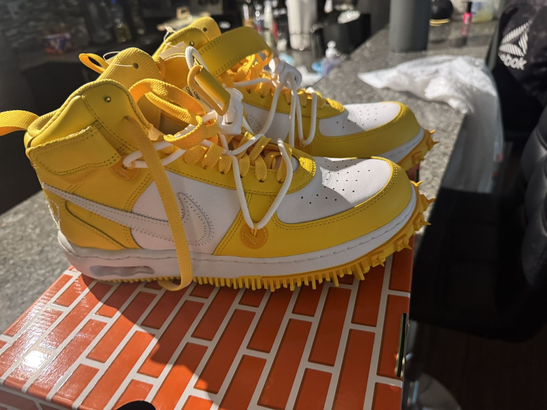 Nike Off White Mid Brand New Sz 10.5