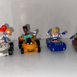 Burger King Kids Club Transporters Character Car Toys