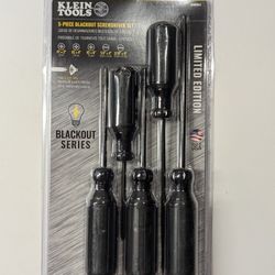 Klein Tools Blackout Screwdriver Set