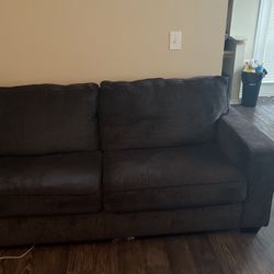 Beautiful Dark Grey Couch 