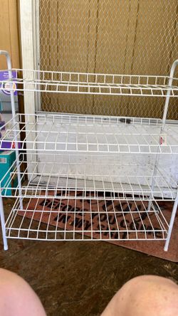 Storage shelves