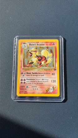 Blaine’s Arcanine