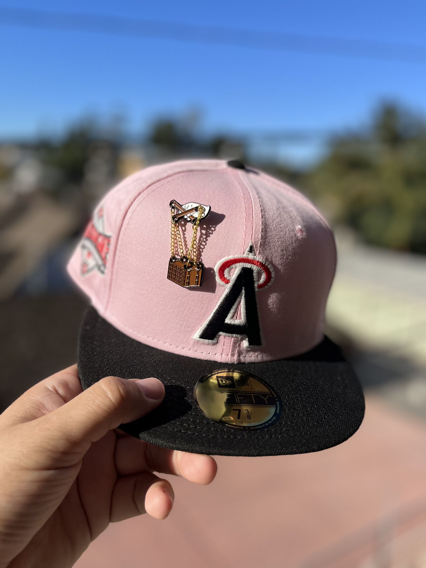 Los Angeles Angels Of Anaheim Hat 7 3/8