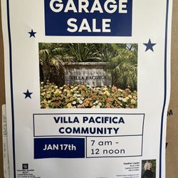 1/17/26-Community Garage Sale-7am-12pm