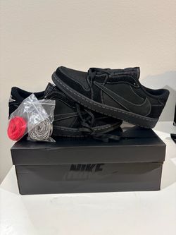 Travis Scotts Black Phantoms  Air Jordan 1 Lows