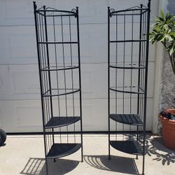 Ikea Corner Wall Shelf Stands  - $30 Each Or $55 For Both