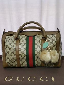 Authentic Gucci Vintage Boston Bag