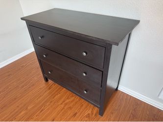 Wood Dresser - Black