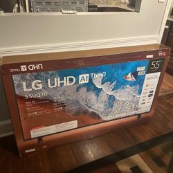 LG AI SMART TV 55inch Brand New