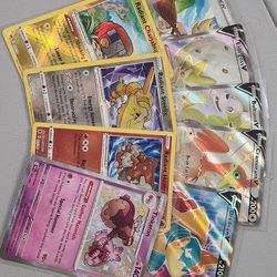 Pokémon TCG Radiant & Holo Cards Lot - Charjabug, Steelix, Heatran, Tinkaton (9)