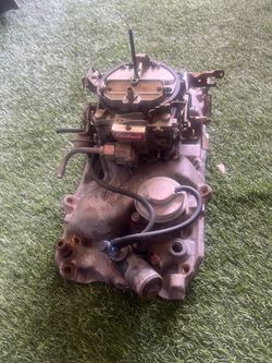 BBC edelbrock carb and intake manifold