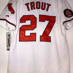 Angels mike trout retro Cali jersey