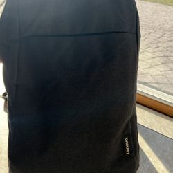 Used Black Office Backpack 