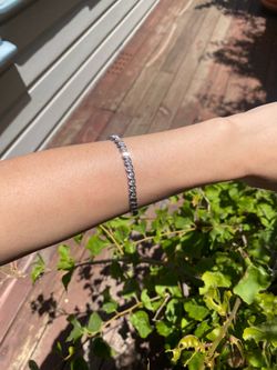 Natural Diamonds Tennis Bracelet