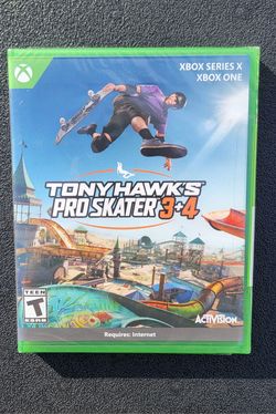 Tony Hawk Pro Skater 3+4 for Xbox Series X/Xbox One Game New Still Sealed 