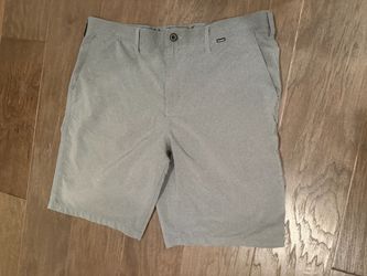 Hurley Men’s Gray Dri-FIT Shorts – Size 36