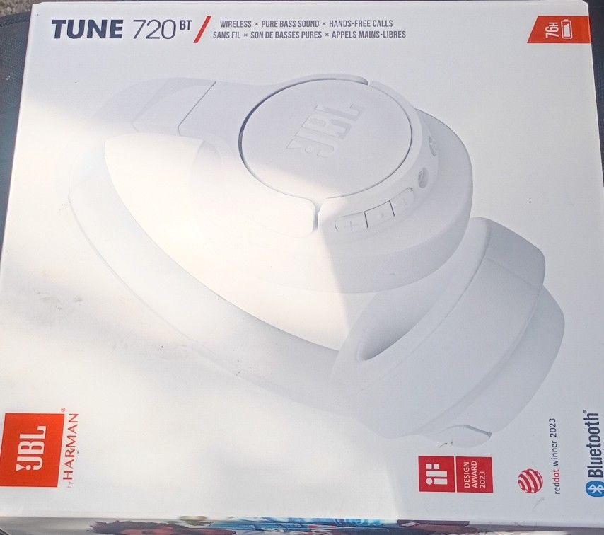 JBL TUNE 720 BT HEADPHONED