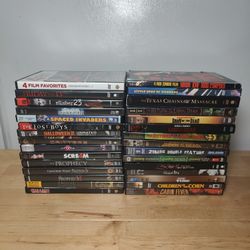 30 Horror Movies On DVD