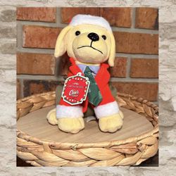 Raising Canes Christmas Vacation Clark Griswold Dog Plush NWT 2022 w Squirrel