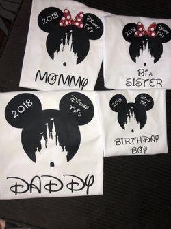 Custom Disney shirts