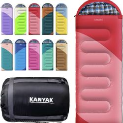 Camping Sleeping Bag, 32℉ Sleeping Bags 