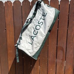 🎾 Lacoste L20 Tennis Bag – Gently Used, Great Condition