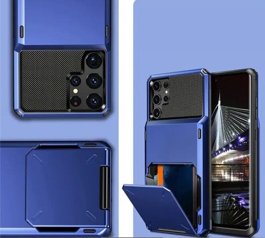 Brand Samsung Galaxy S22 Phone Case With Card Holder